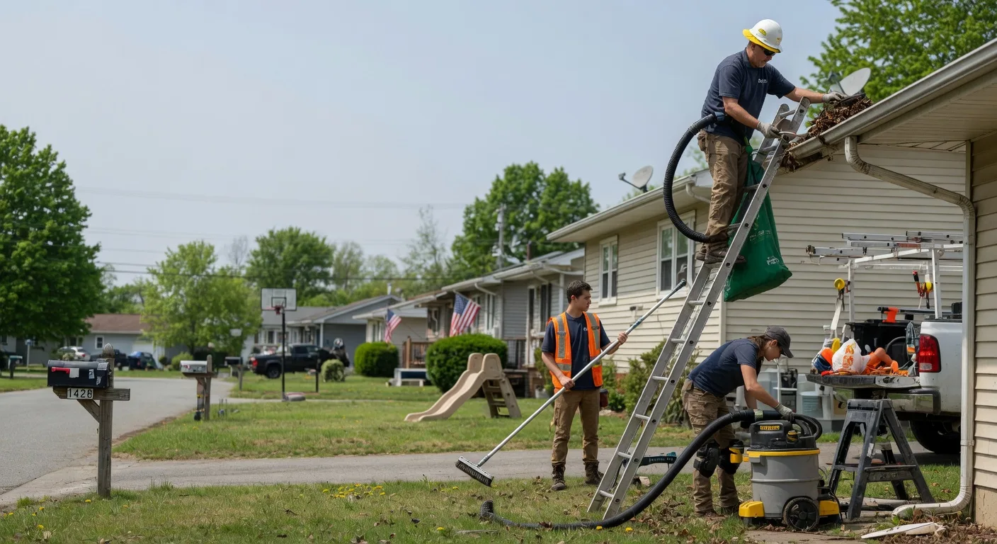Gutter Installation in Mount Pulaski, IL near me
